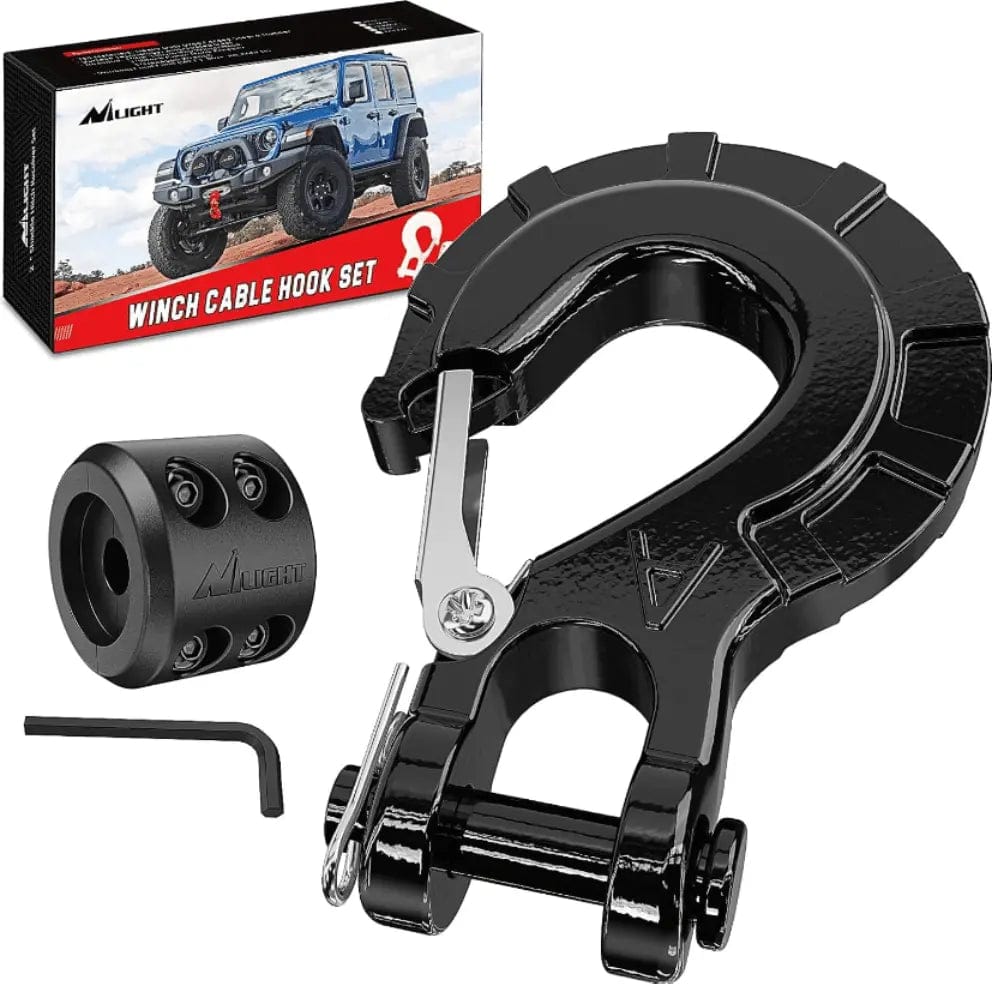 winch hook 3/8 inch Grade 70 Winch Hook Black