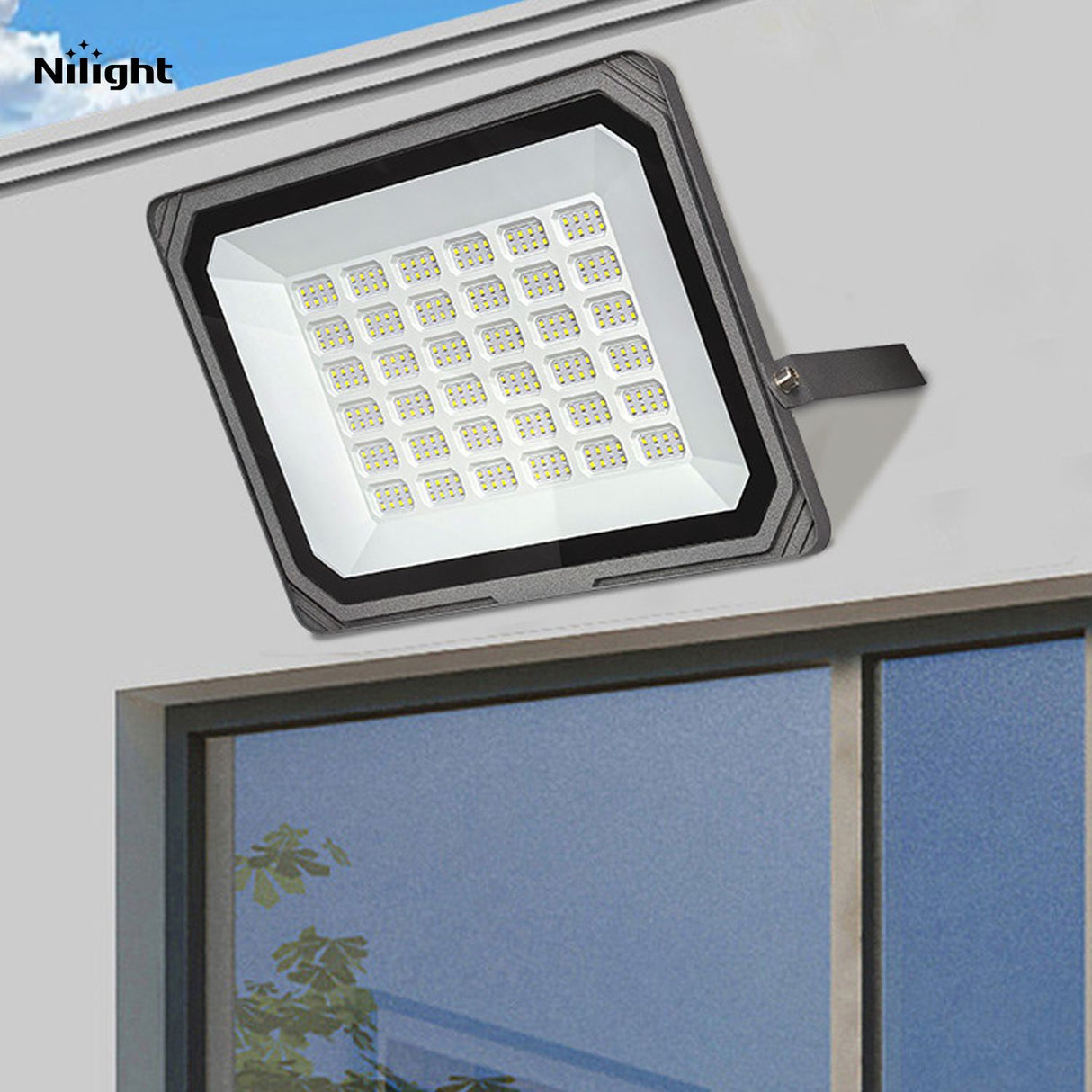 Lighting fixtures for use in parking lots and walkways