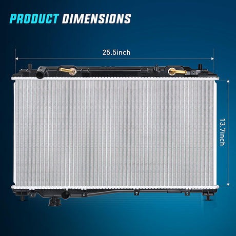 Radiator 2001-2005 Honda Civic Acura EL L4 1.7L Radiator