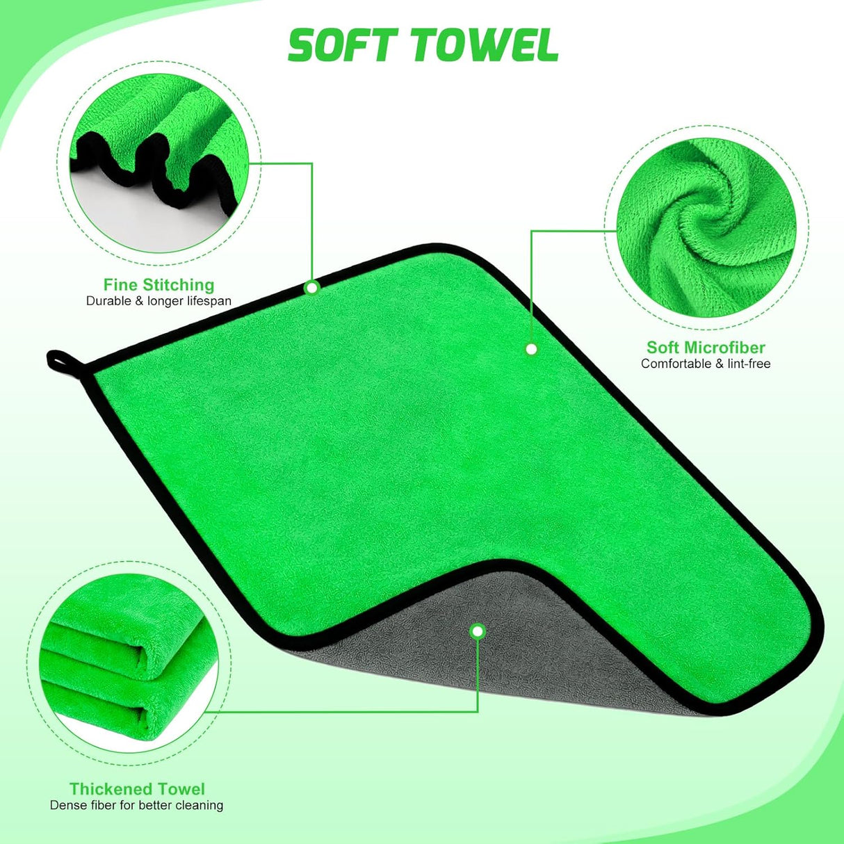 Automotive Tools 37PCS Car Detailing Kit Auto Cleaning Tools Wash Set with Storage Carry Bag Home Use for Interior Exterior Deep Clean Car Care Windshield Dashboard Seat Air Vents Wheels Tires, Green