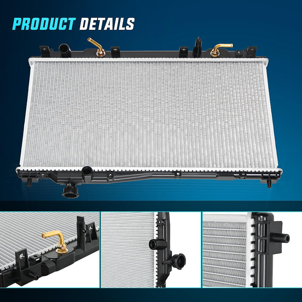 Radiator 2001-2005 Honda Civic Acura EL L4 1.7L Radiator