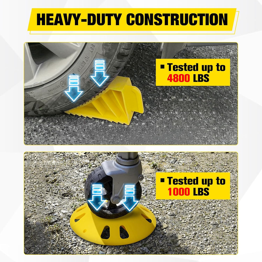 RV Wheel Chocks Wheel Dock Kit Nilight