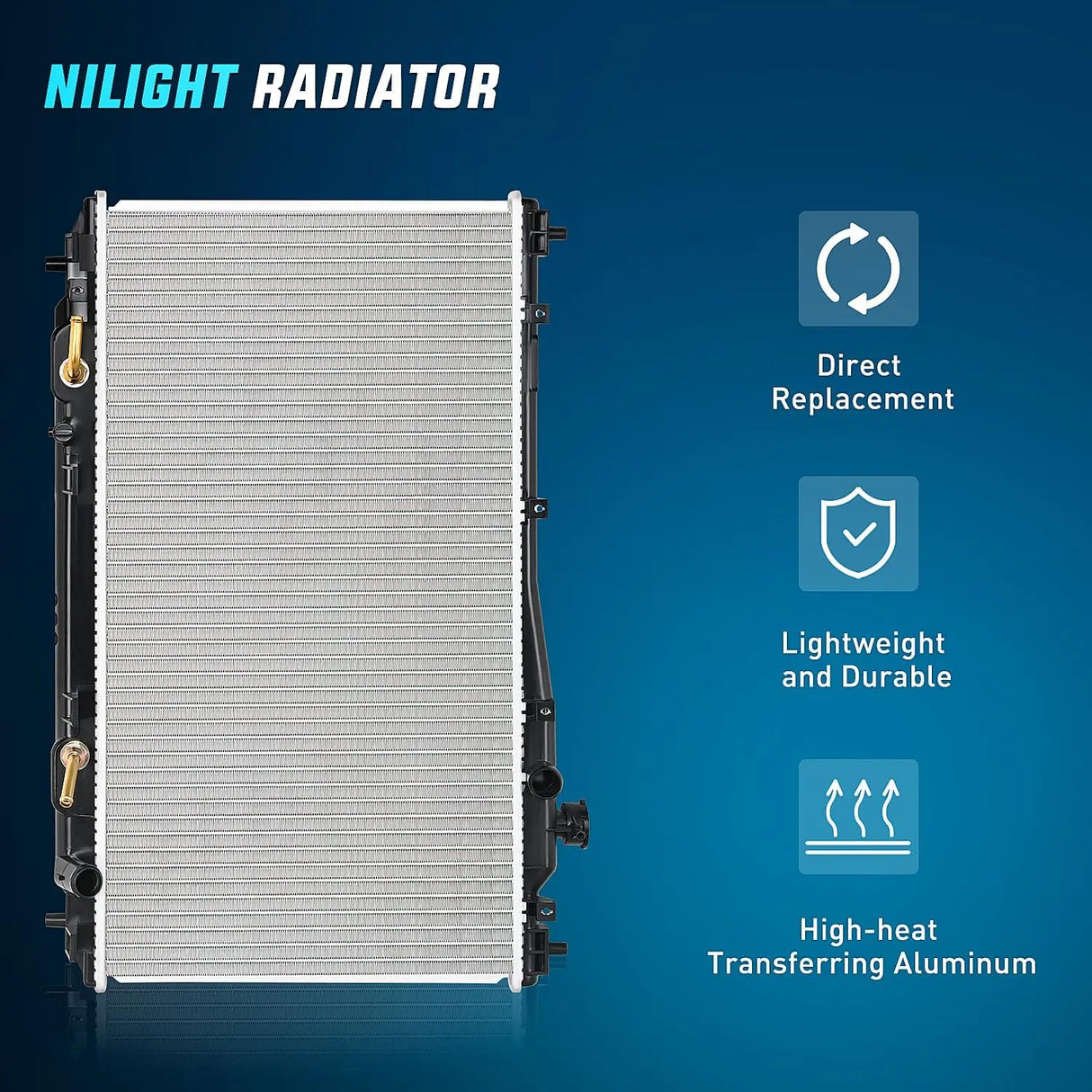 Radiator 2001-2005 Honda Civic Acura EL L4 1.7L Radiator
