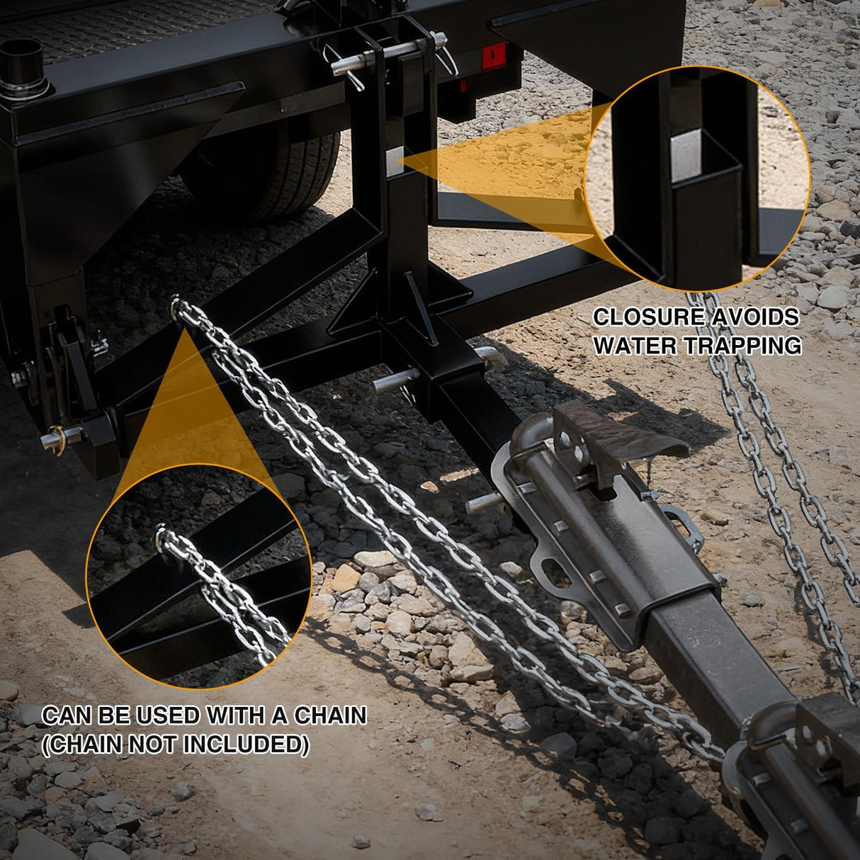 3 Point 2 Inch Trailer Hitch Receiver for Category 1 Tractor 3000LBS | Heavy Duty Quick Hitch Drawbar Adapter Compatible with Kubota BX John Deere Kioti Yanmar NorTrac Mahindra Ford Cat
