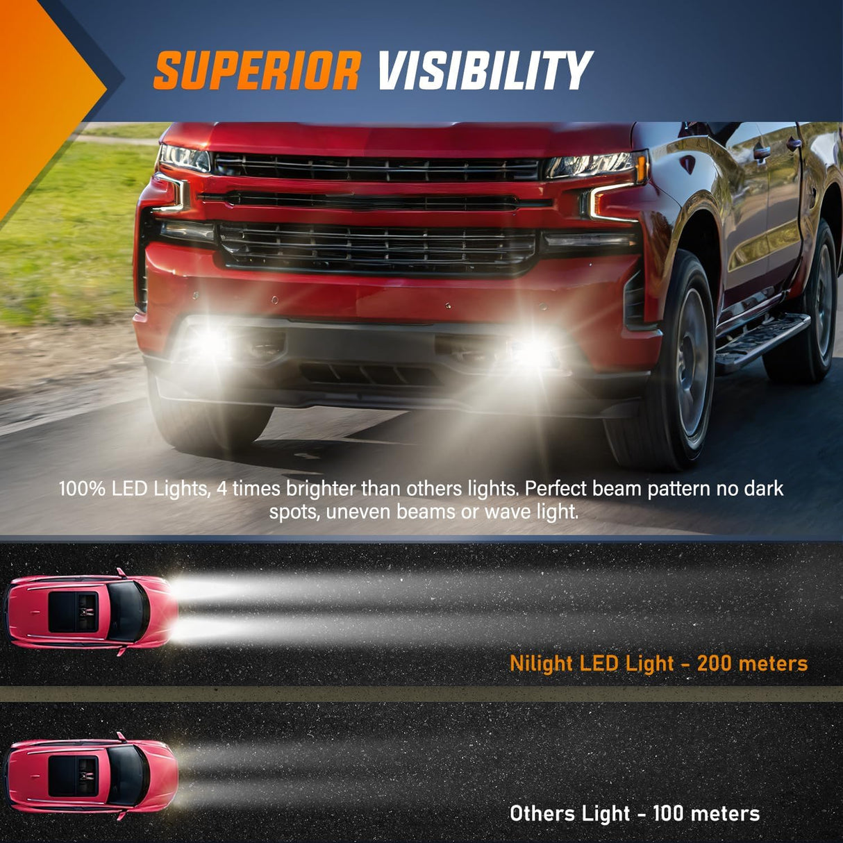Fog Light Assembly Compatible with 2019 2020 2021 2022 2023 Chevrolet Silverado 1500 2020-2023 Chevy Silverado 2500HD 3500HD Smoke Lens Driver and Passenger Side