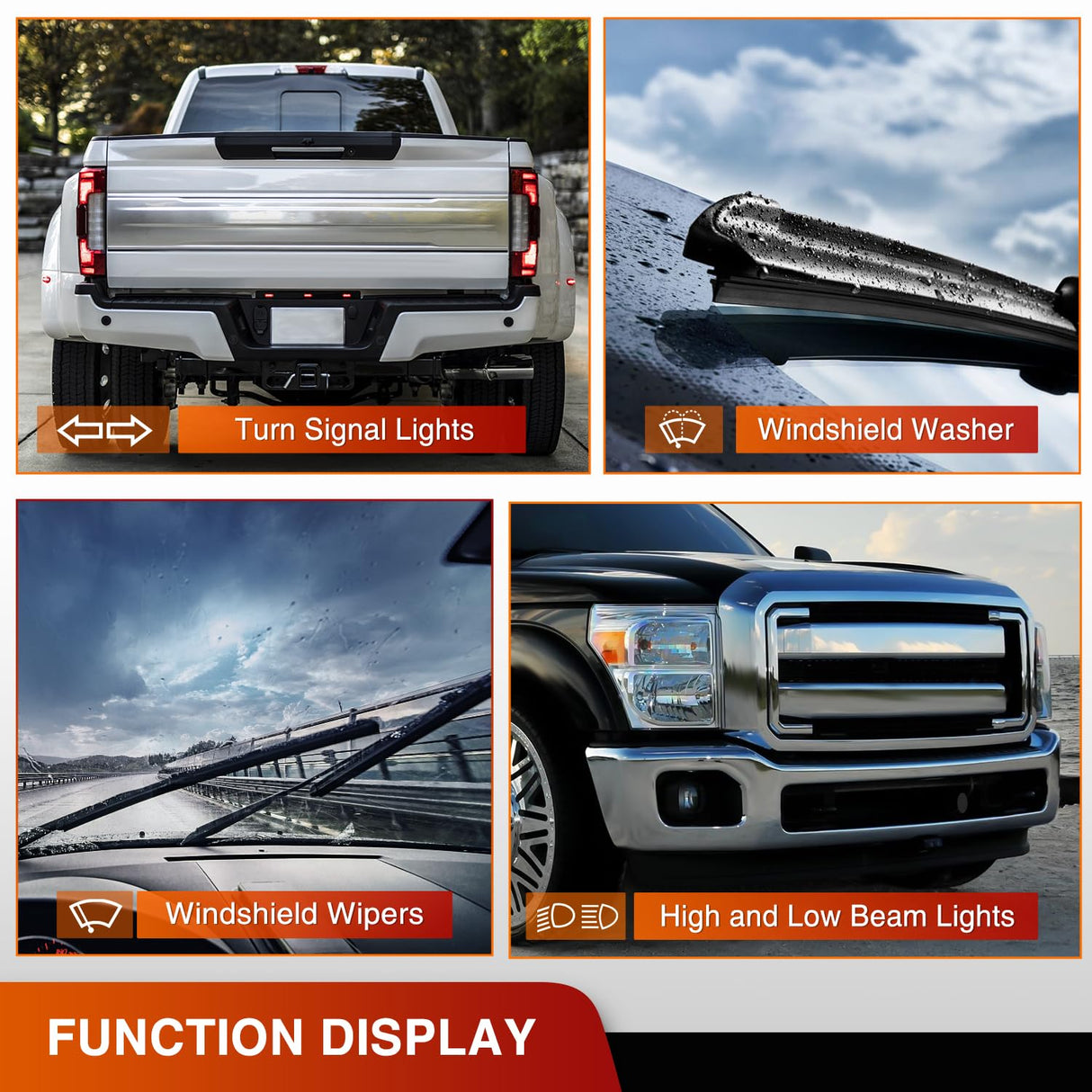 Turn Signal Switch Compatible with 2008 2009 2010 Ford F250 Super Duty F350 Super Duty F450 Super Duty F550 Super Duty 2009 Ford F350 Windshield Wiper Combination Switches