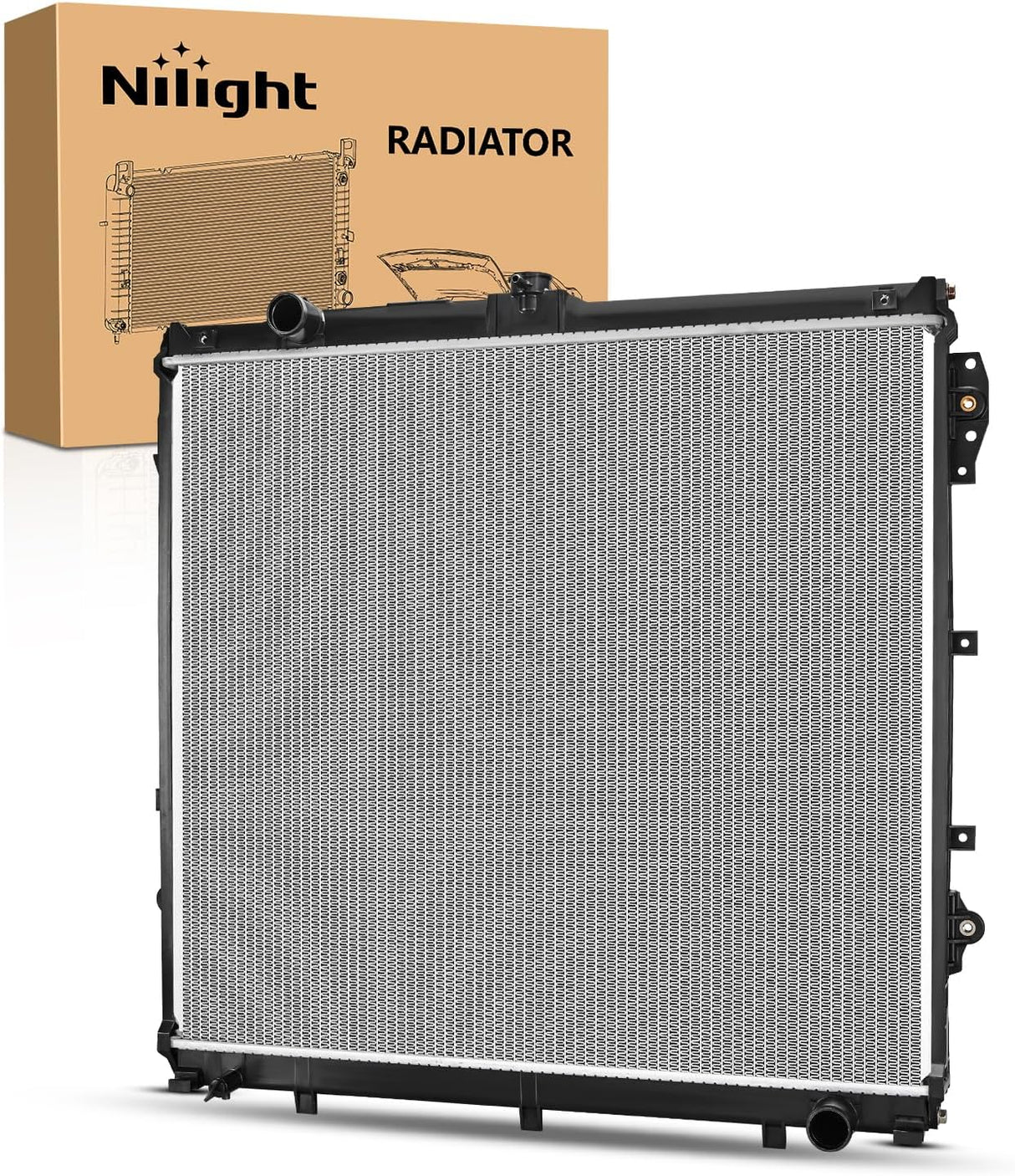 Radiator for Toyota Tundra 2007-2014 2015 2016 2017 2018 2019 2020 V8 5.7L, Sequoia 2008 2009 2010 2011 2012 2013 V8 4.6L, Replace# 13549