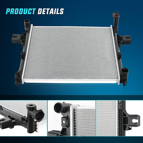 2005-2010 Jeep Grand Cherokee 4.7L 3.0L 6.1L 3.7L 2006-2010 Jeep Commander 3.7L 4.7L Radiator Nilight