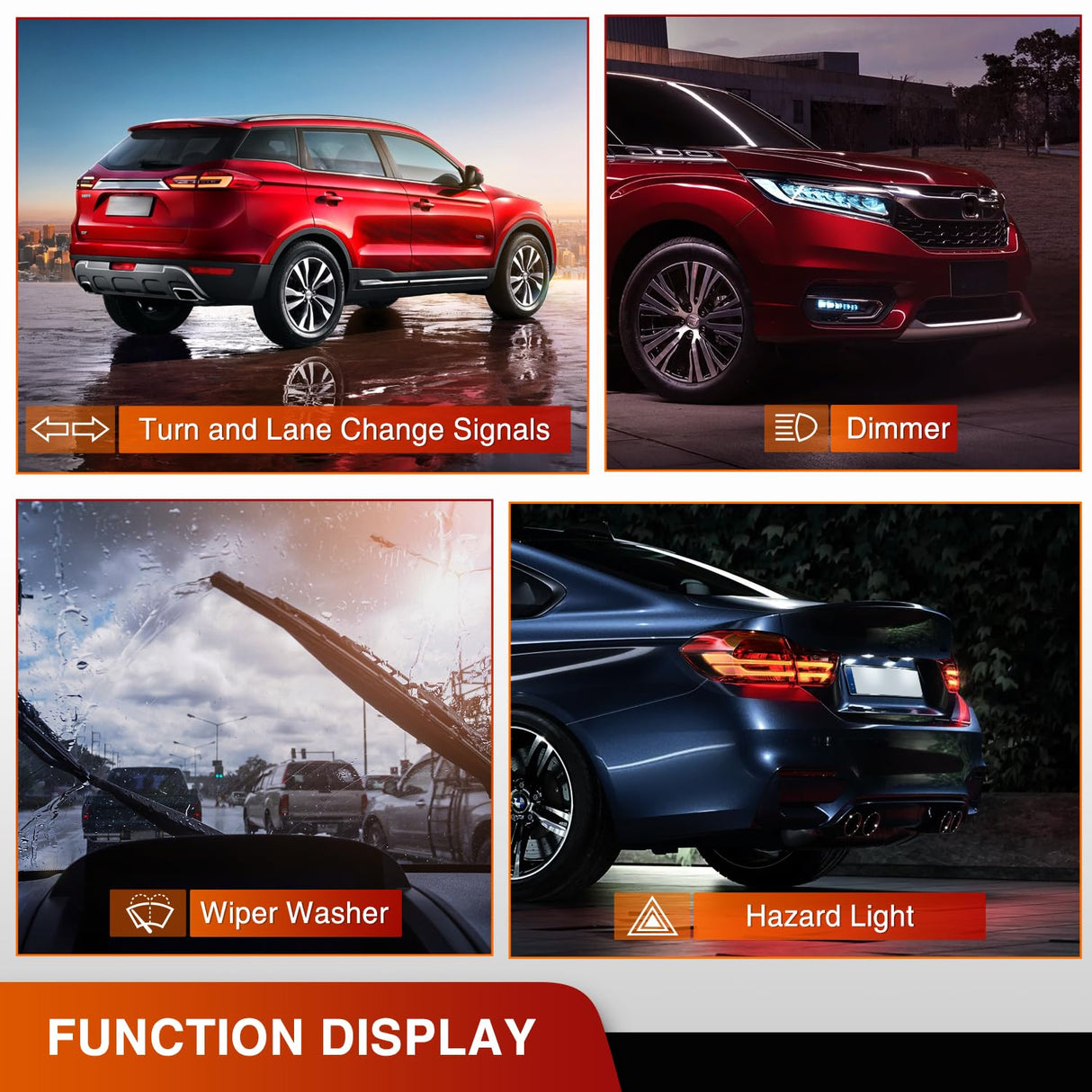 2002-2008 Dodge Ram 2005-2011 Dakota 2007-2009 Aspen 2006-2009 Raider 2004-2009 Durango Turn Signal Switch Nilight