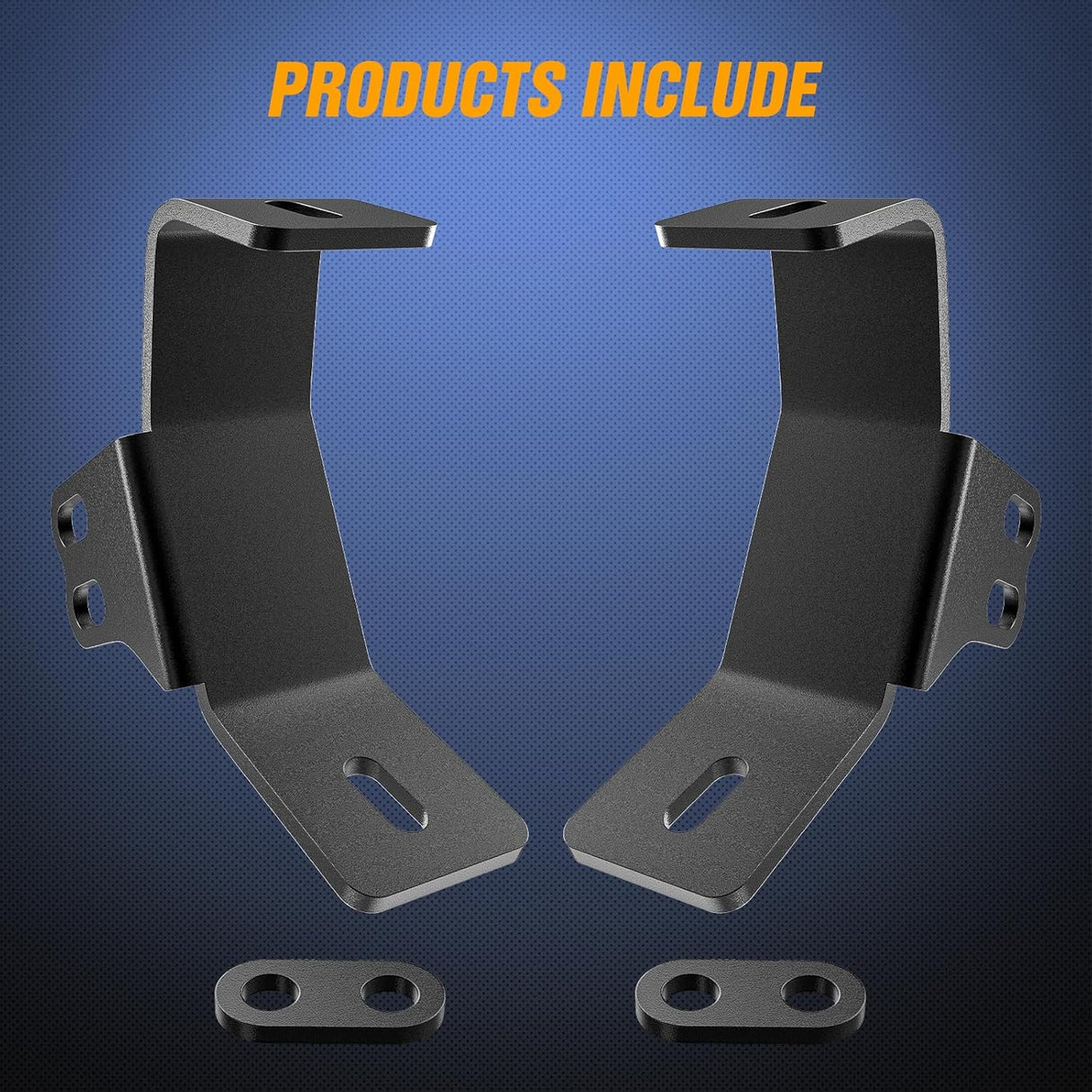 Light Bar UTV Front Side A Pillar Dual Lights Hood Mounting Brackets for LED Pods Compatible with Polaris RZR XP 1000 2014 2015 2016 2017 2018 2019 RZR XP 900 2015-2019