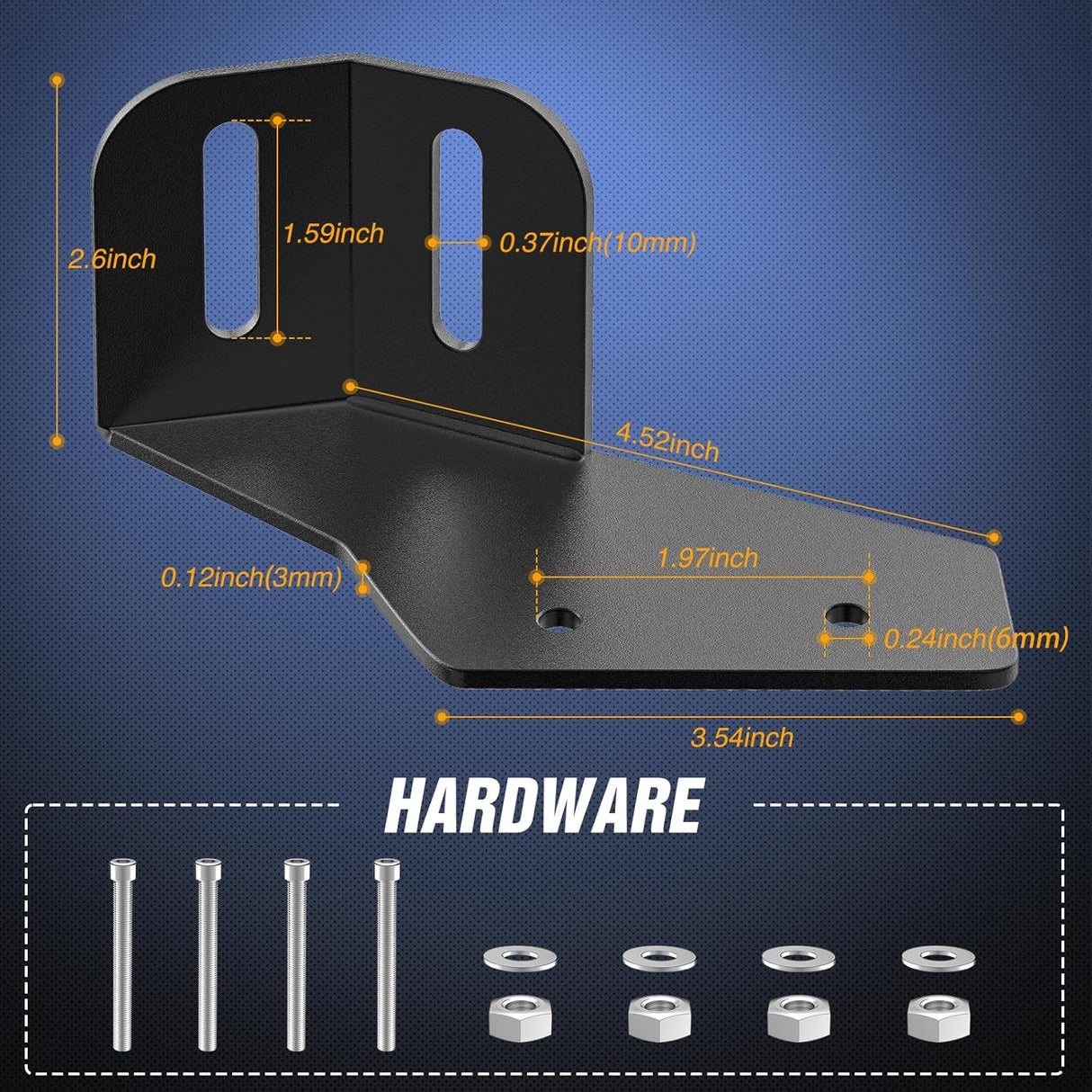 Light Bar Mounting Brackets for 42-45 Inch LED Bars UTV Roof Upper Windshield Compatible with Can-am Maverick X3 MAX All Models 2017 2018 2019 2020 2021 2022 2023 2024