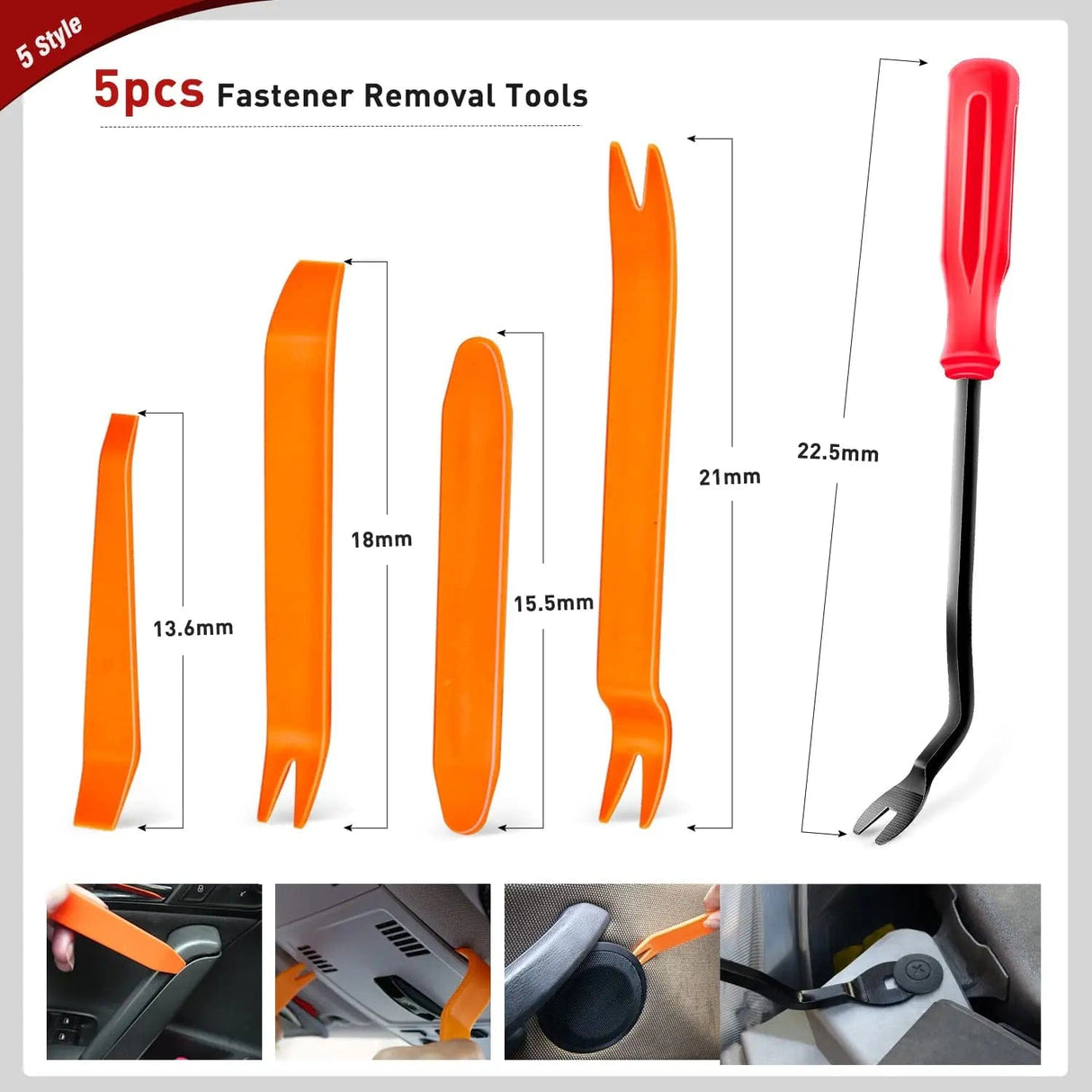 Motor Vehicle Parts 820 Pcs Bumper Retainer Clips Car Push Retainer Kit