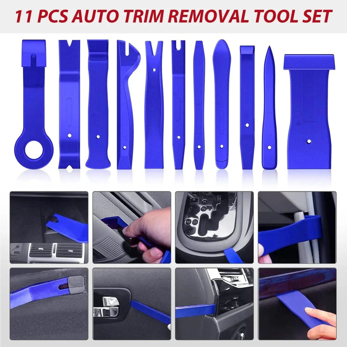 Fender 88 Pcs Trim Removal Tool Kit Blue