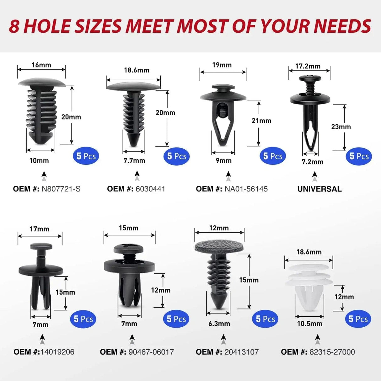 Fender 88 Pcs Trim Removal Tool Kit Blue