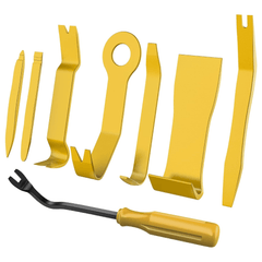 8 Pcs Auto Trim Removal Tool Set Yellow
