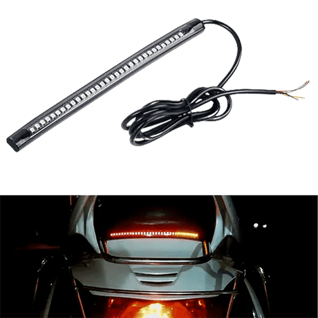 Trailer Light 8" 32Leds Amber Red Light Strip