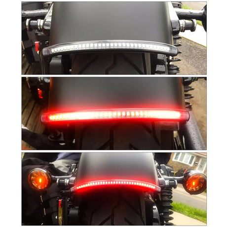 Trailer Light 8" 32Leds Amber Red Light Strip