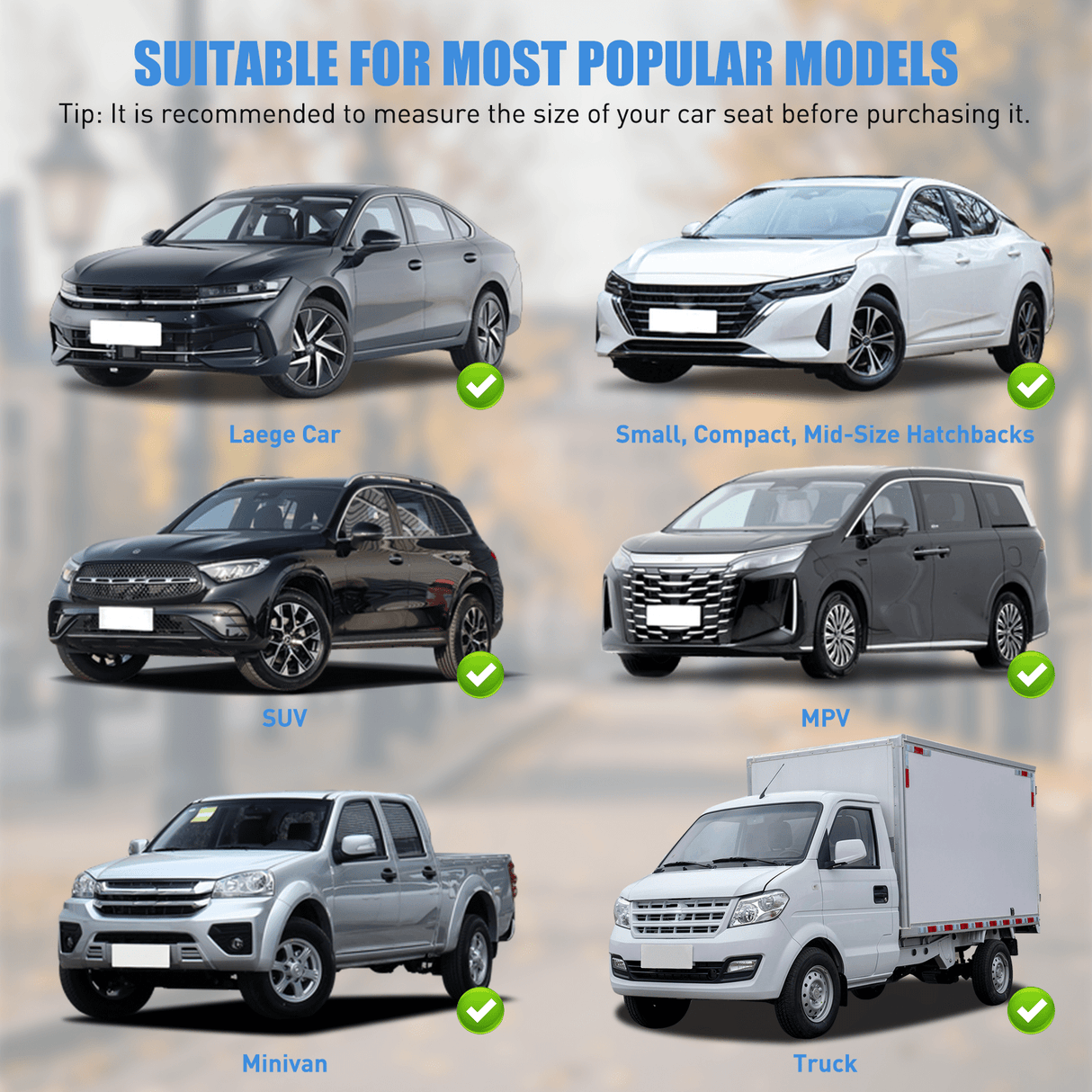 Vehicle Seat Belt Covers Car Seat Cushion Cover Gray Geometric Embroidered Leather Front Seats Waterproof Anti-Slip Comes with Storage Bag Wraps Bottom Fits Cars Sedan Van SUV Truck