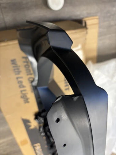 Front Bumper Grill Cover for 2018 2019 2020 2021 2022 2023 2024 2025 Wrangler JL and Gladiator JT with LED Amber Lights Matte Black (25% OFF Final Checkout)