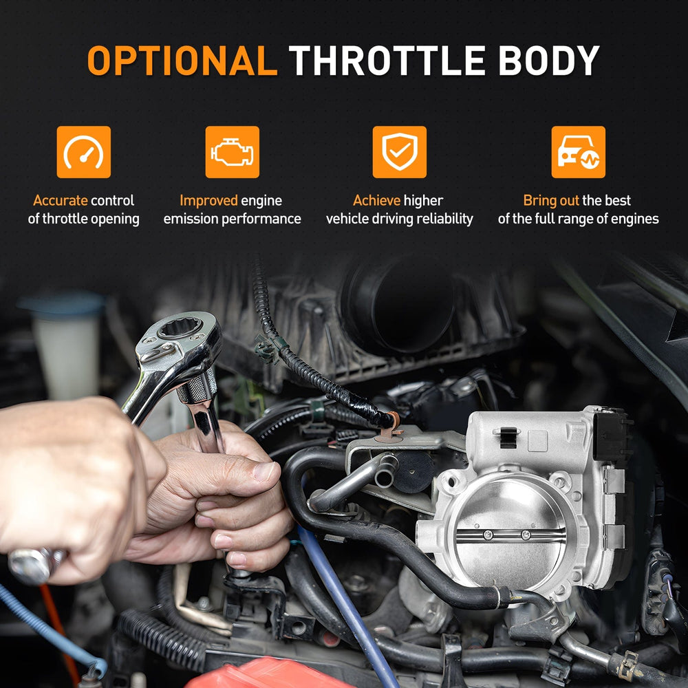Electronic Throttle Body Electronic Throttle Body for Chrysler Dodge Jeep Nissan Vehicles - Dodge Challenger Charger Durango Throttle Body Assembly for ProMaster 1500 2500 3500 Throttle Body 2011-2022