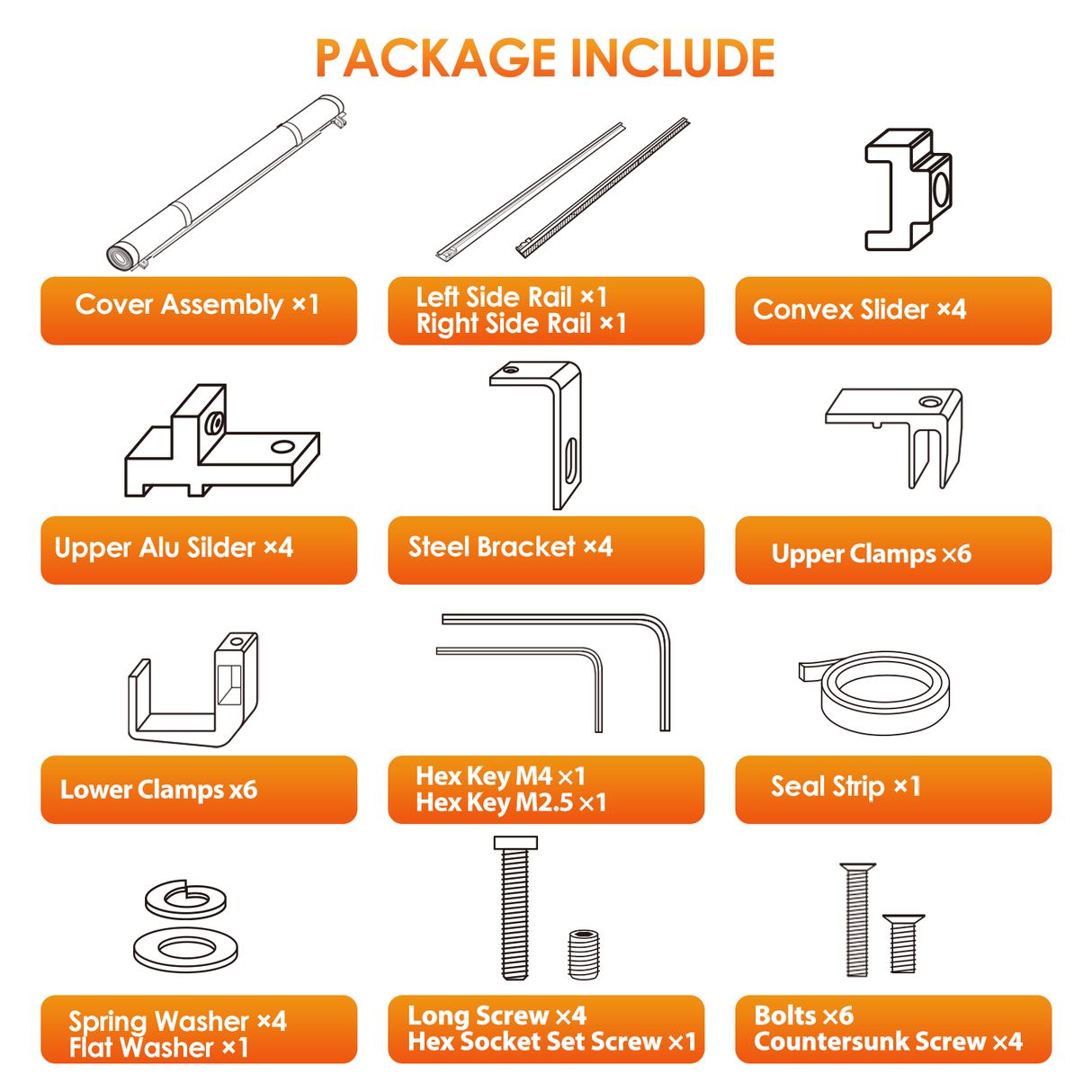 Trunk Bed Cover 2020 2021 2022 2023 2024 Jeep Gladiator JT 6.5ft Soft Roll Up Truck Tonneau Cover