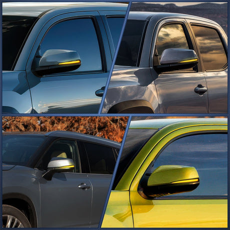 Signal Light Side Mirror Marker Light for 2016 2017 2018 2019 2020 2021 2022 2023 Toyota Tacoma2019 2020 2021 2022 2023 RAV4 XA50 2020-2023Highlander XU70
