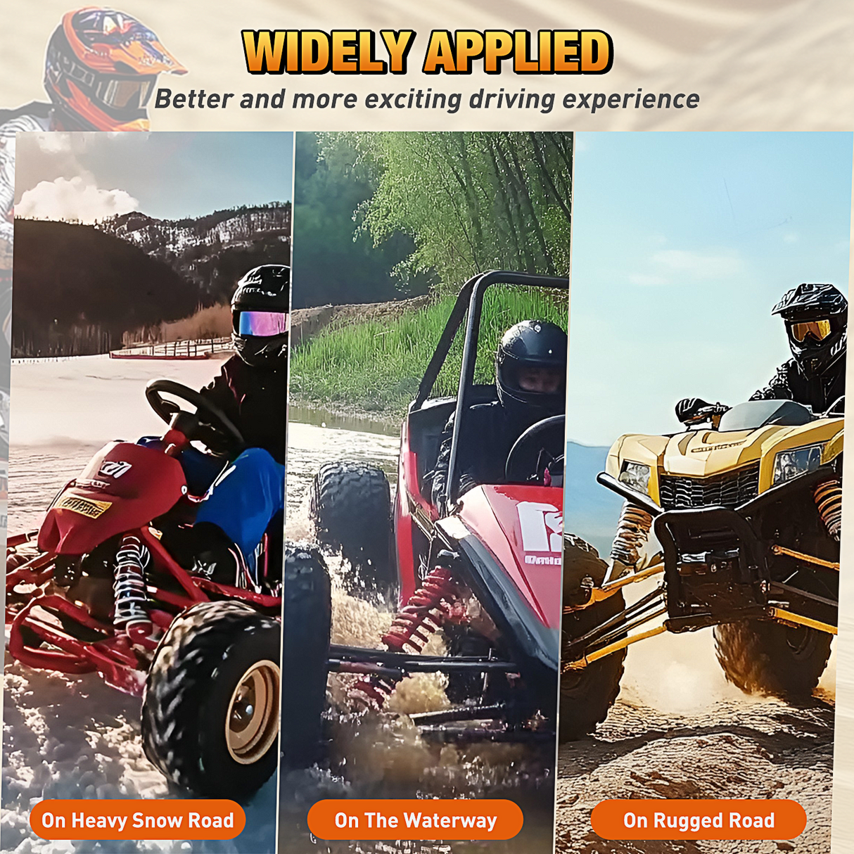 Drive Belt 30 Series Torque Converter Belt Fit for Manco 5959 Comet 203589 Murray 12-8487 Kartco 7628 Ken-bar Karts 5HP-7HP Engine Comet 30 Series Go Kart Asymmetrical Belt, 3 Pack