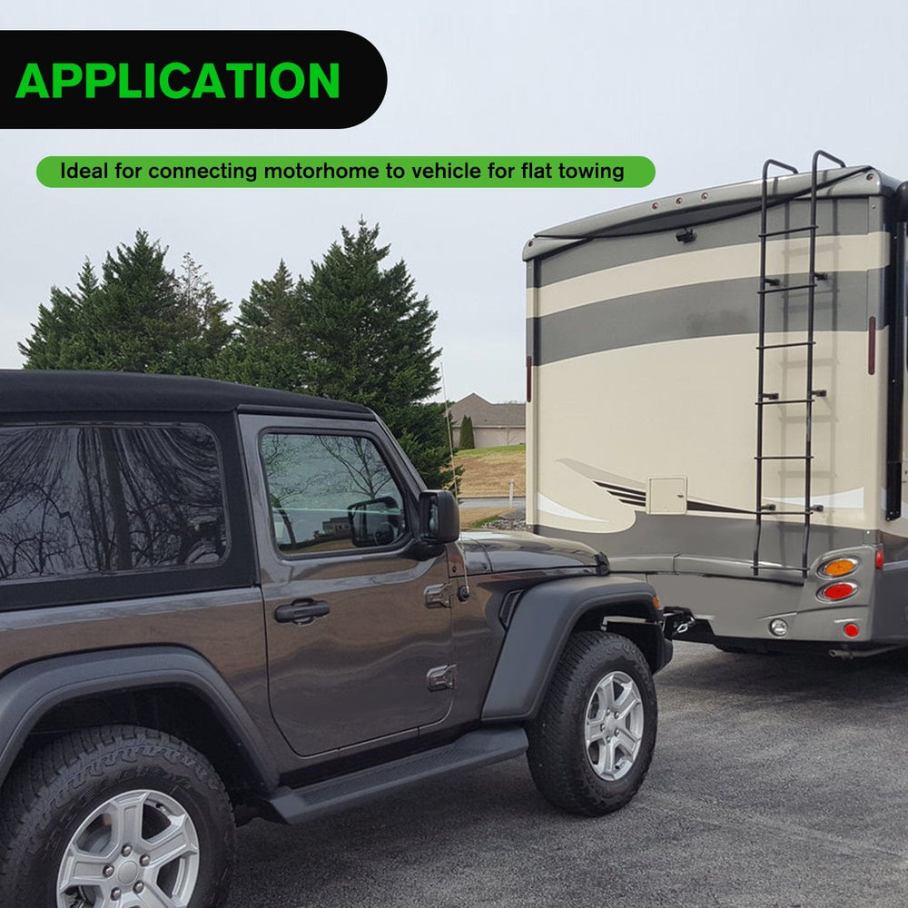 Accessories 8ft 7 Way to 6 Way Trailer Plug Adapter