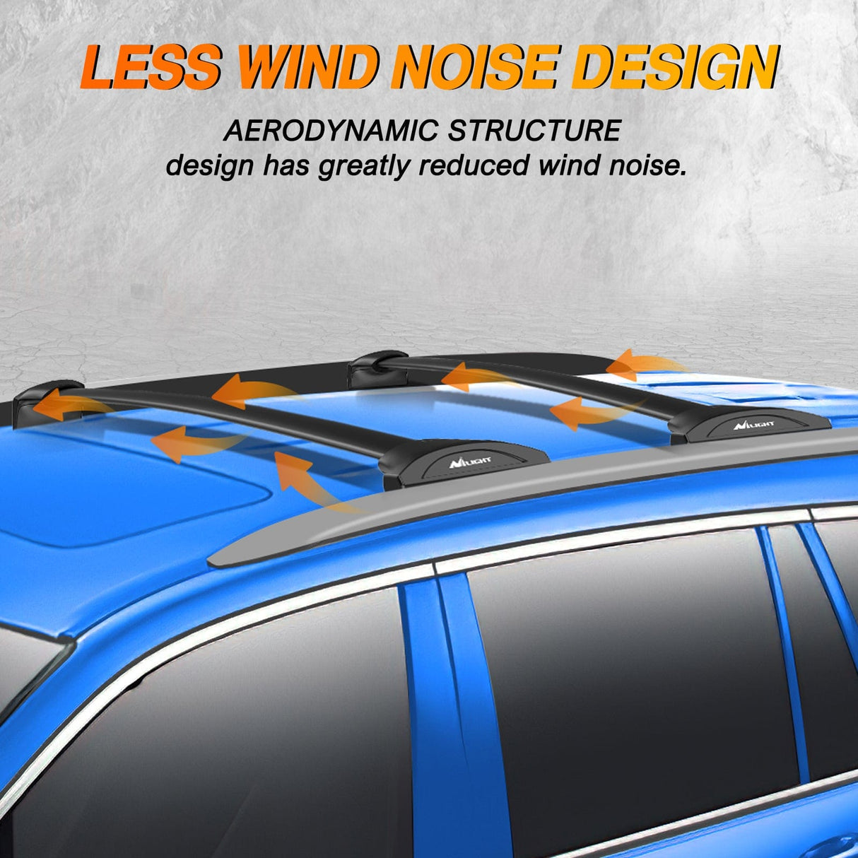 Roof Rack Aluminum Roof Rack Cross Bars Fit for Honda Pilot 2016 2017 2018 2019 2020 2021 2022 LX EX EX-L with Flush Rails Fixed Point