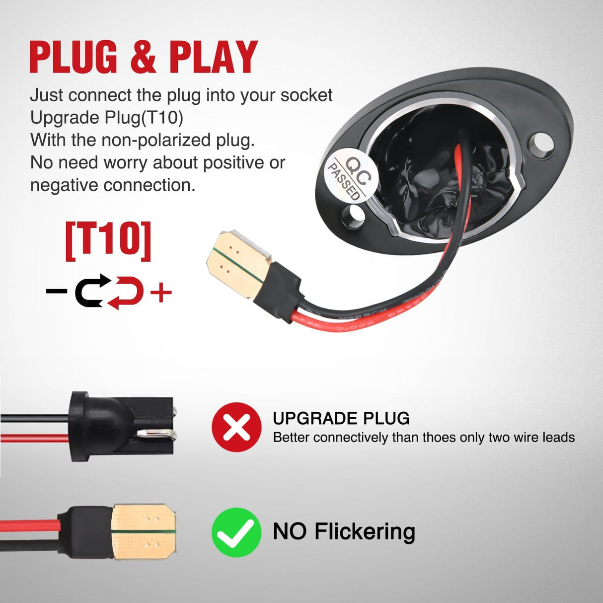 Tail Brake Turn Reverse Lights License Plate Light Compatible with 1994 1995 1996 1997 1998 1999 2000 2001 Dodge Ram 1500 2500 3500 2002 RAM 2500 3500 6000K White 2PCS Pack