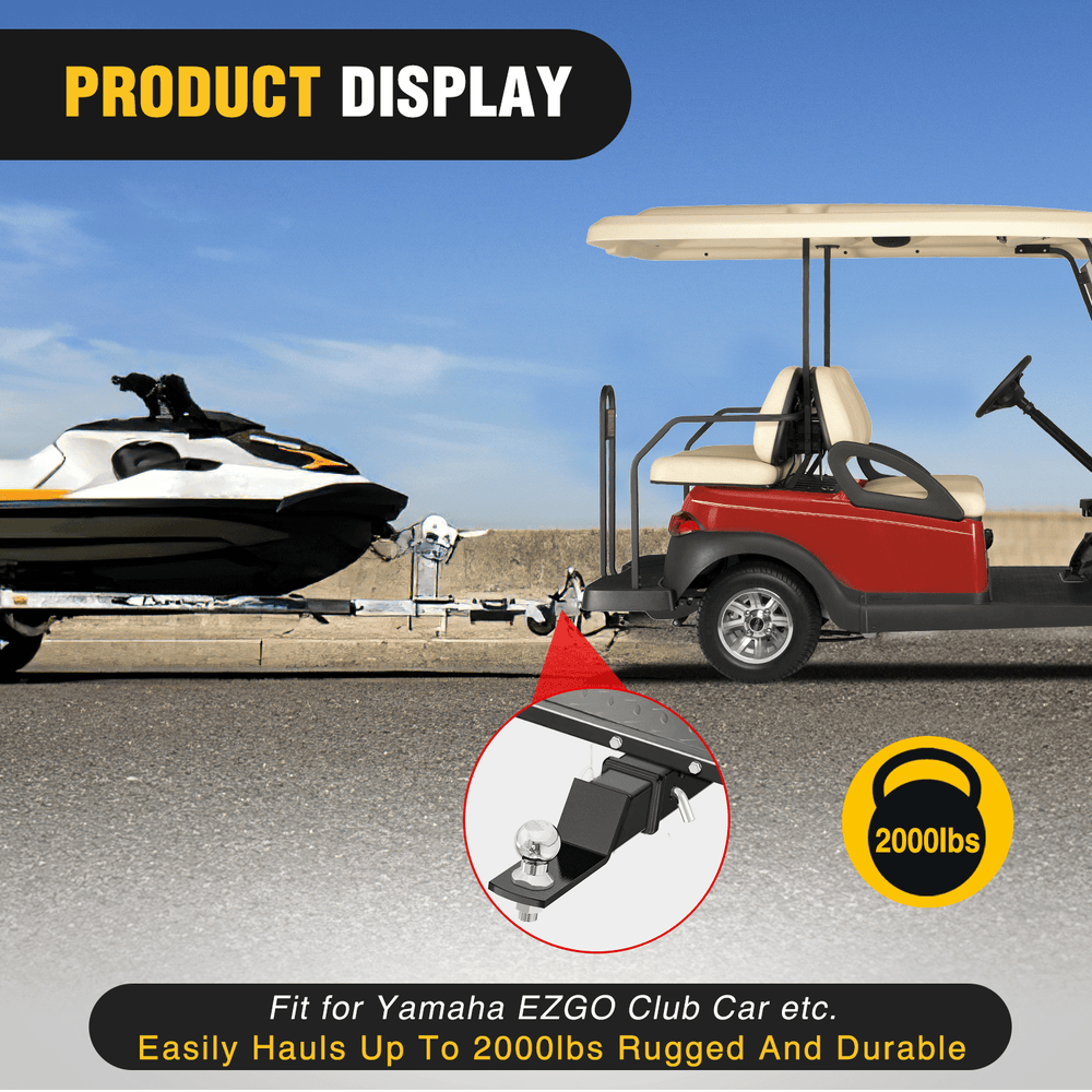 Trailer Hitch Universal Golf Cart Trailer Hitch 2inch Receiver