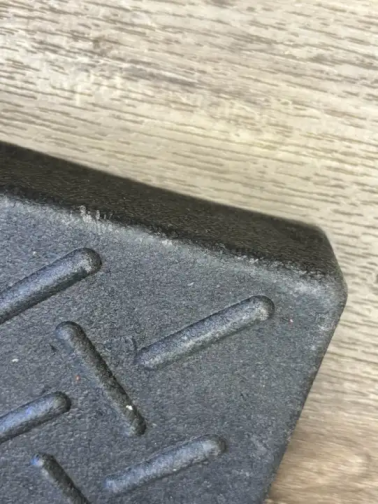 2.4Inch Rise Curb Ramps, Heavy Duty Rubber Driveway Threshold Shed Ramp for Sidewalk Cars Lawn Mower Wheelchairs Motorcycles, 3300lbs Load Capacity (25% OFF Final Checkout)