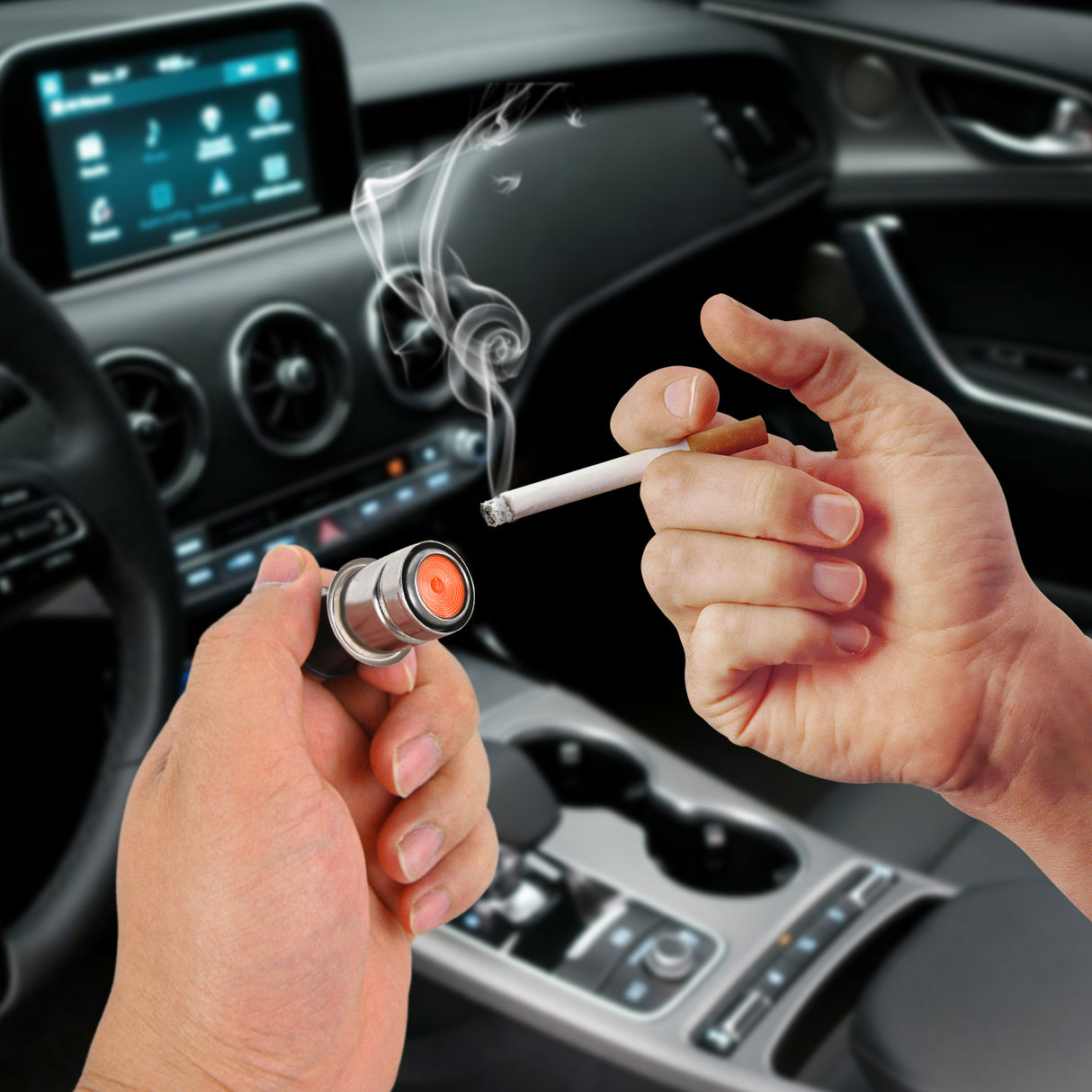 Nilight 12V Cigarette Lighter Car Replacement Socket with Terminals Wires Built-in Fuse auto cigarette lighter adapter push button car accessory replacement plug for Car Truck RV ATV UTV Marine Boat