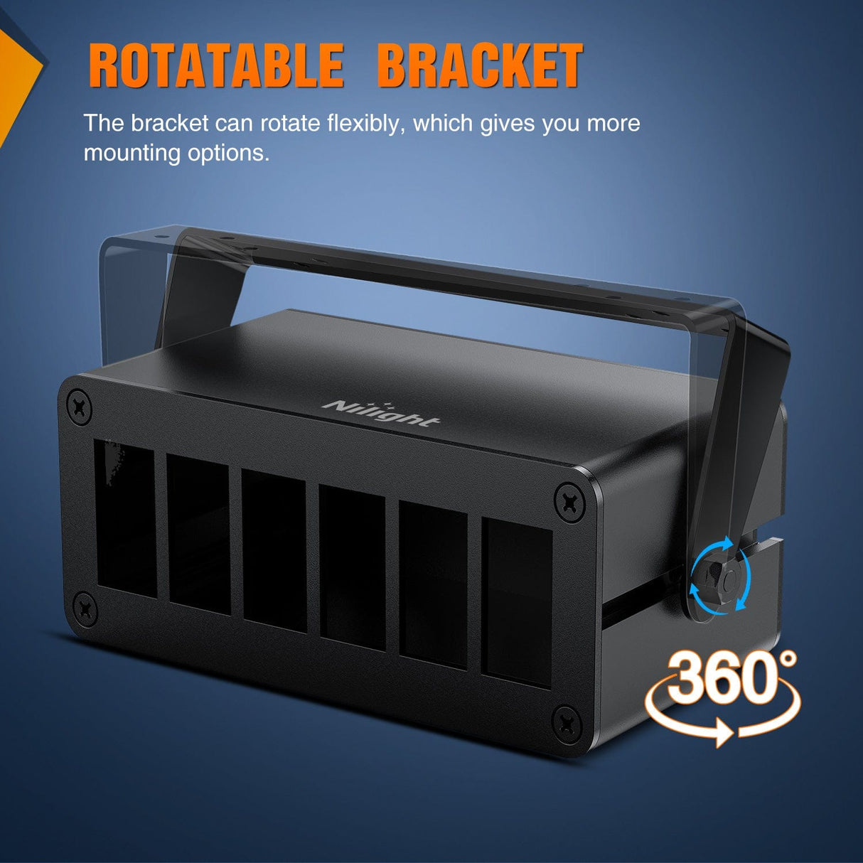 Rocker Switch 6 Gang Rocker Switch Box 6 Holes Panel Detachable Installation Housing Waterproof Aluminum Rotatable Mount Bracket 12V 24V DIY Toggle Switches Voltmeter USB Socket for Boats Cars RVs Trucks