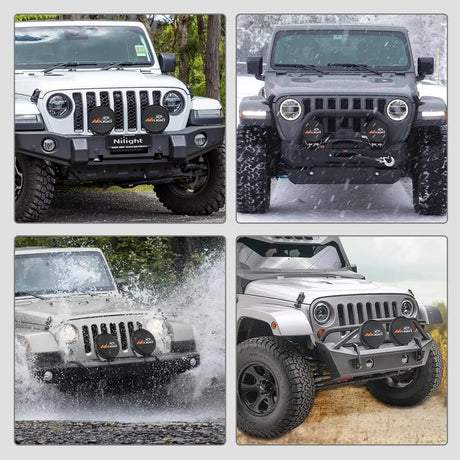 light cover 9 Inch Round Offroad Driving Pod Light Cover Type A