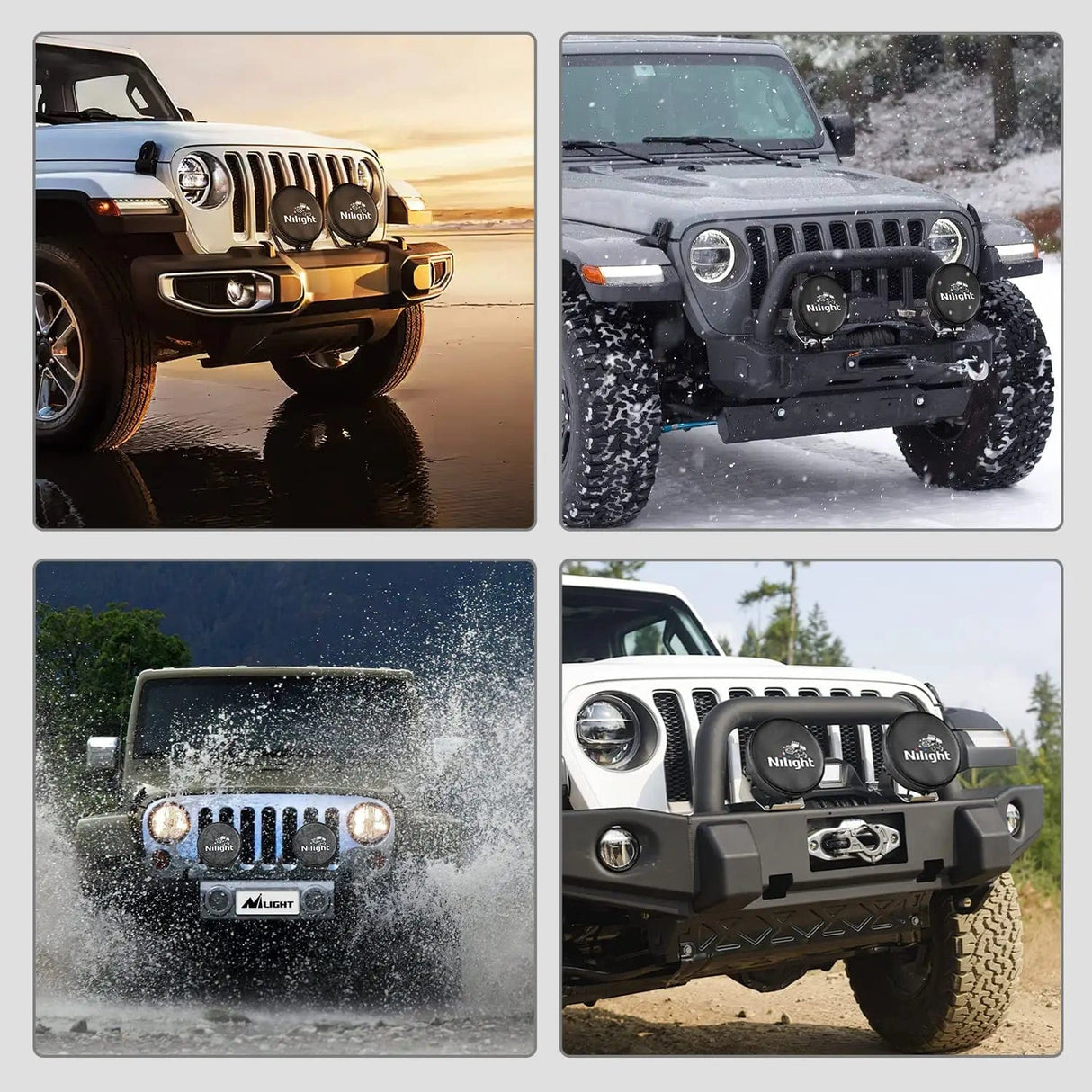 light cover 9 Inch Round Offroad Driving Pod Light Cover Type B