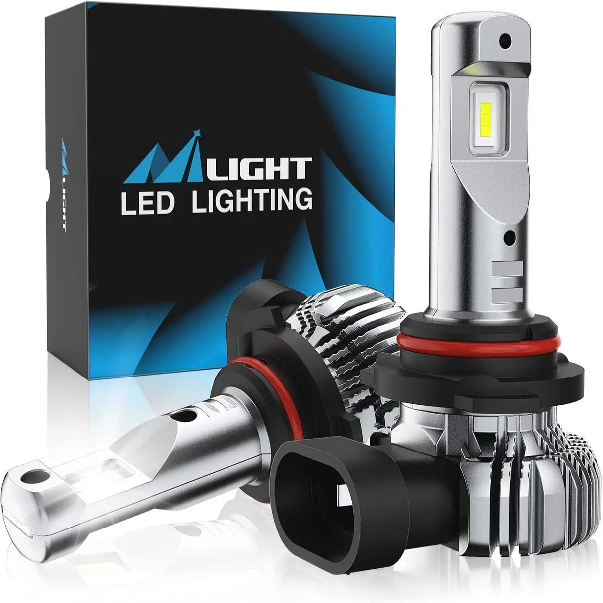 LED Headlight 9006 Xenon LED Fog Light Bulbs EF2 Series DRL 60W 6000K | 2 BULBS