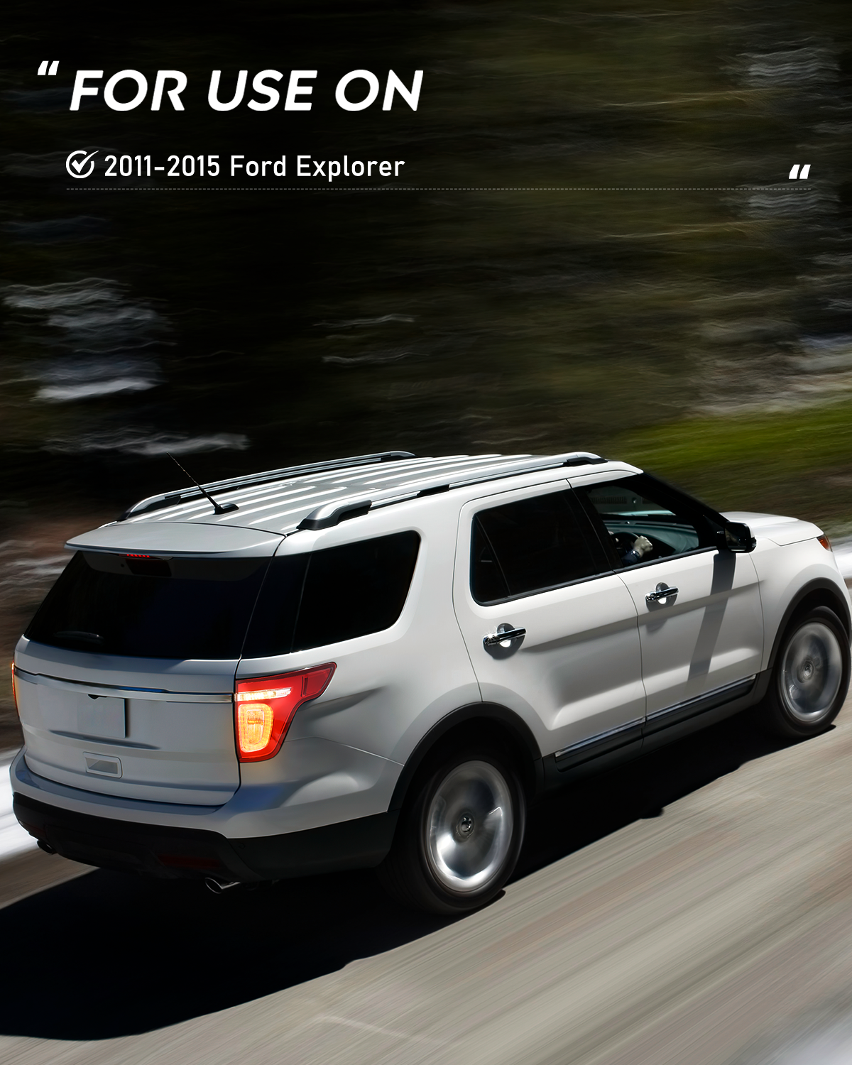 Nilight Taillight Assembly Compatible with 2011 2012 2013 2014 2015 Ford Explorer Rear Lamp Replacement OE Style LED and halogen bulbs Passenger Side