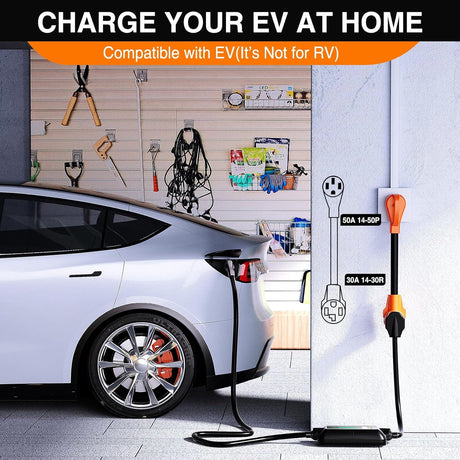 50AMP to 30AMP 4 Prong EV Charger Adapter Cord Nilight