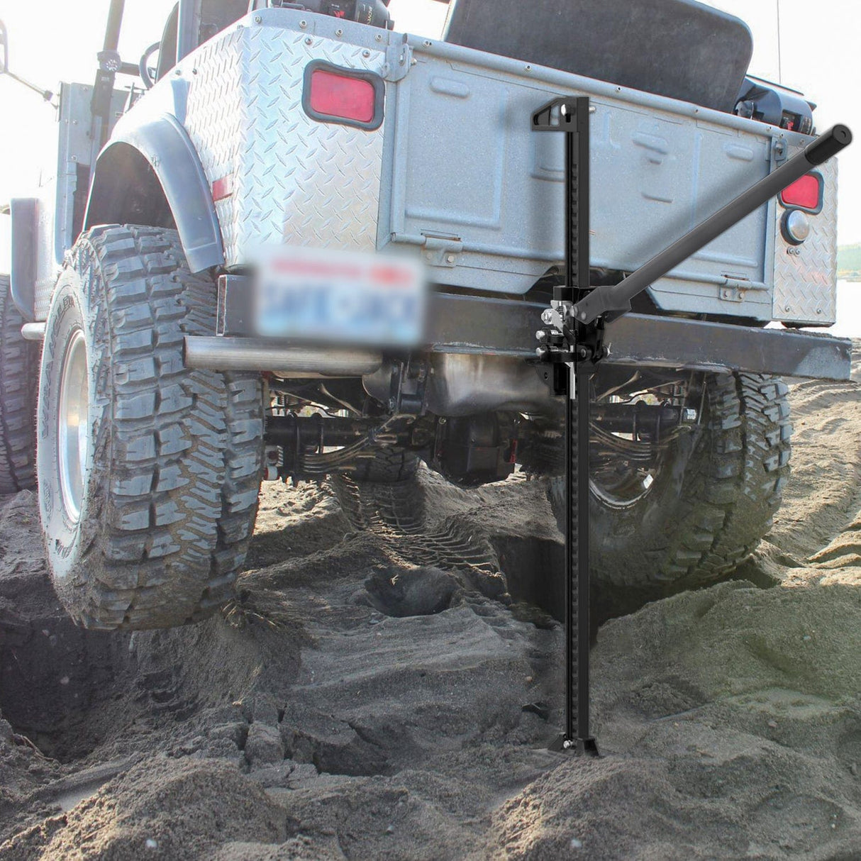 Car Jack Farm Jack, 60 inch Utility High Lift Ratcheting Off Road Jack for Truck/SUV/ATV/CAR, 7000 lbs/3 Ton Capacity