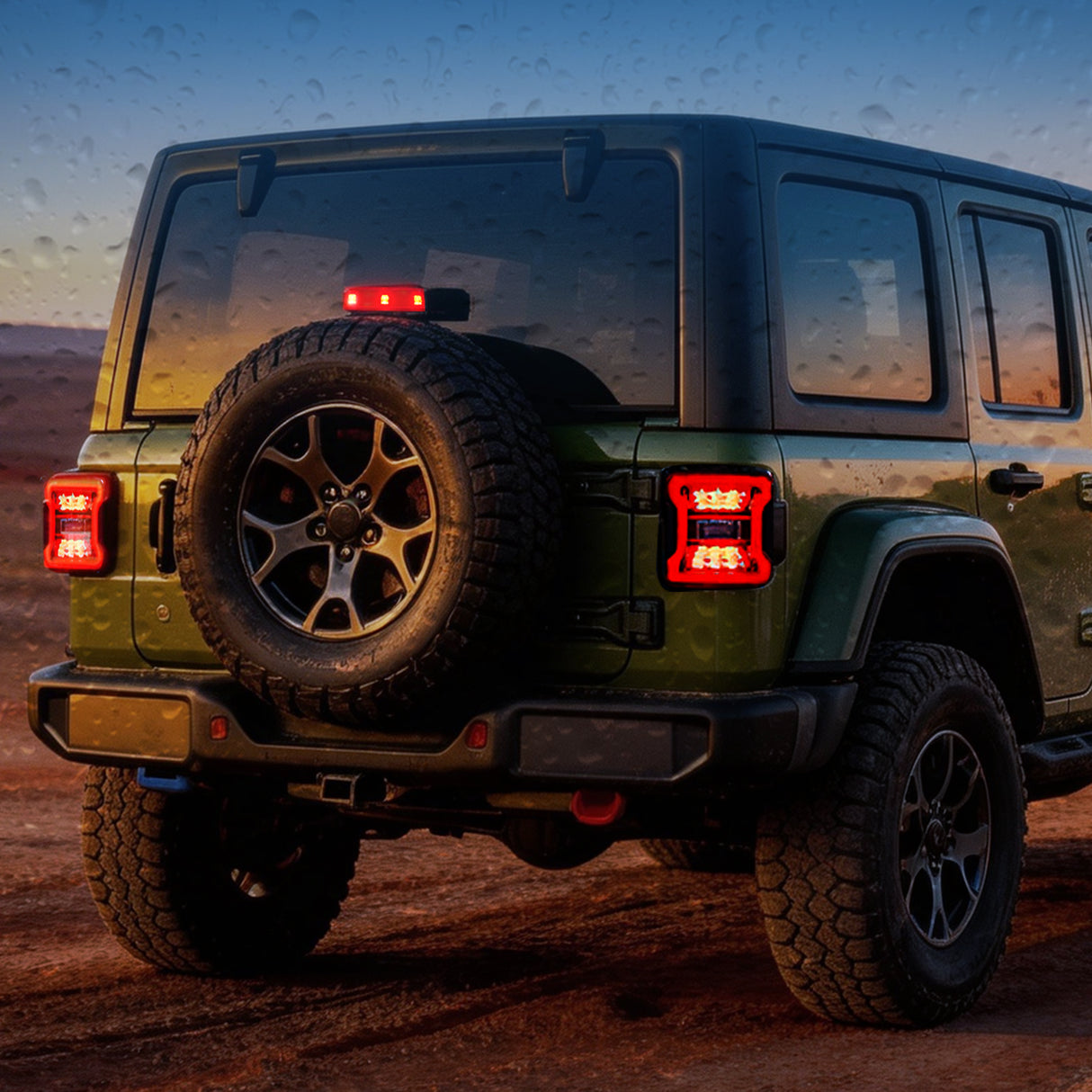 Third Brake Light 2018 2019 2020 2021 2022 2023 Jeep Wrangler JL JLU Third Brake Light Upgrade