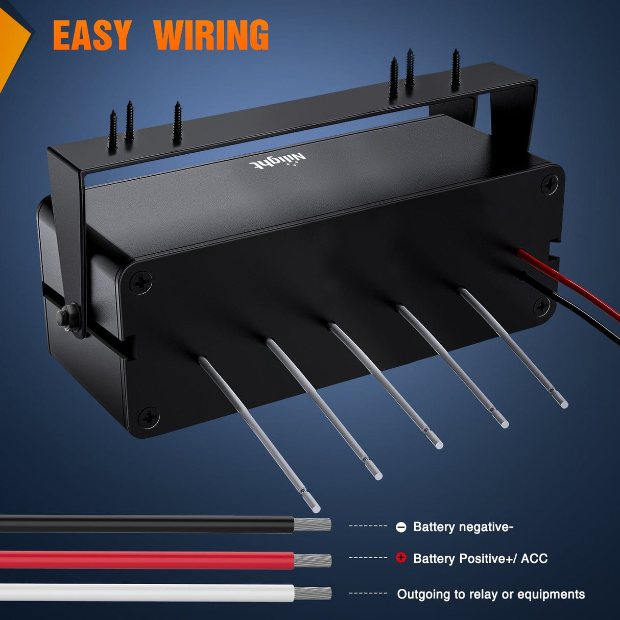 Rocker Switch 5Gang Aluminum ON/Off Rocker Switch Box w/ QC 3.0 Dual USB Charger Voltmeter with Red Backlit