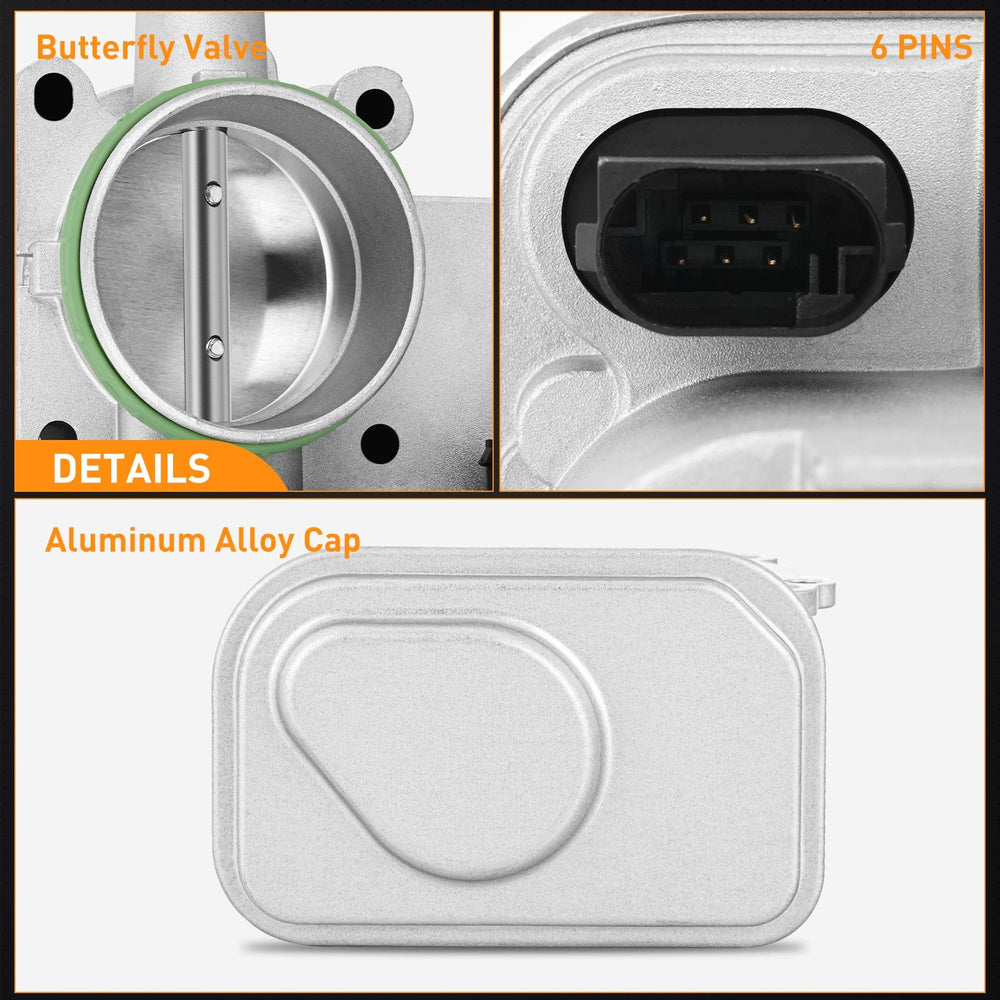 Electronic Throttle Body Electronic Throttle Body fits for Dodge Jeep Chrysler Vehicles - Dodge Avenger Journey Caliber 2007 2008 2009-2012, for Jeep Patriot Compass Patriot 2007-2015 2016 2017, No. 04891735AC 977025