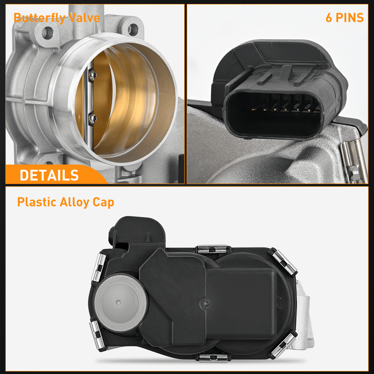 Electronic Throttle Body Electronic Throttle Body fits for Buick Cadillac Chevrolet GMC - for Buick Enclave Regal Cadillac ATS CTS SRX XTS Chevy Camaro Caprice Impala Colorado Equinox Traverse GMC Canyon Acadia