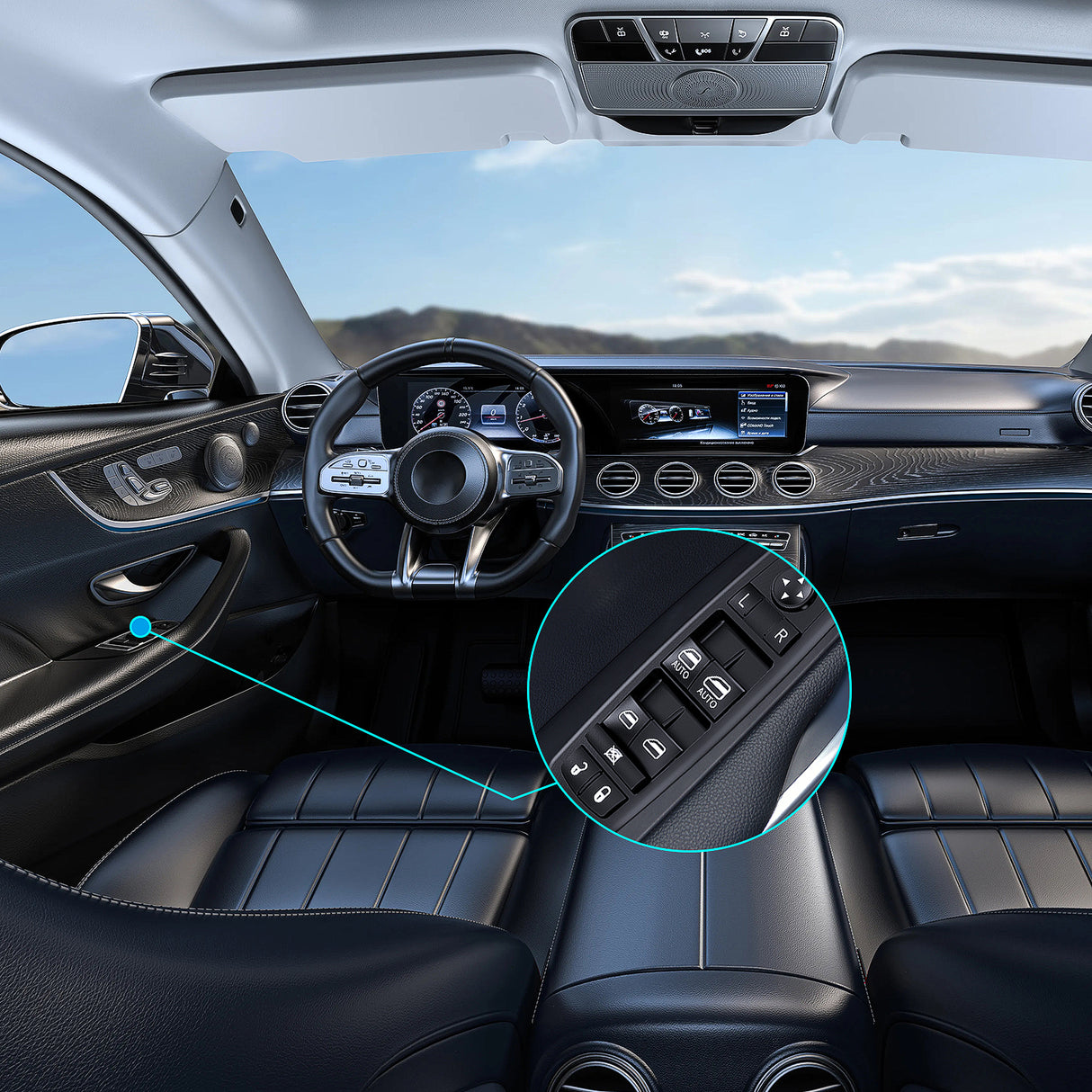 2012 2013 2014 2015 2016 2017 2018 2019 Dodge Grand Caravan 2012 2013 2014 2015 2016 Chrysler Town & Country Power Master Window Switch