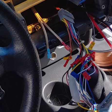 Motor Vehicle Parts 120PCS/60 Pairs Quick Splice Disconnect Wire Terminals T-Tap Spade Wire Connectors Bule 16-14 AWG Male Female Self-Stripping Kit