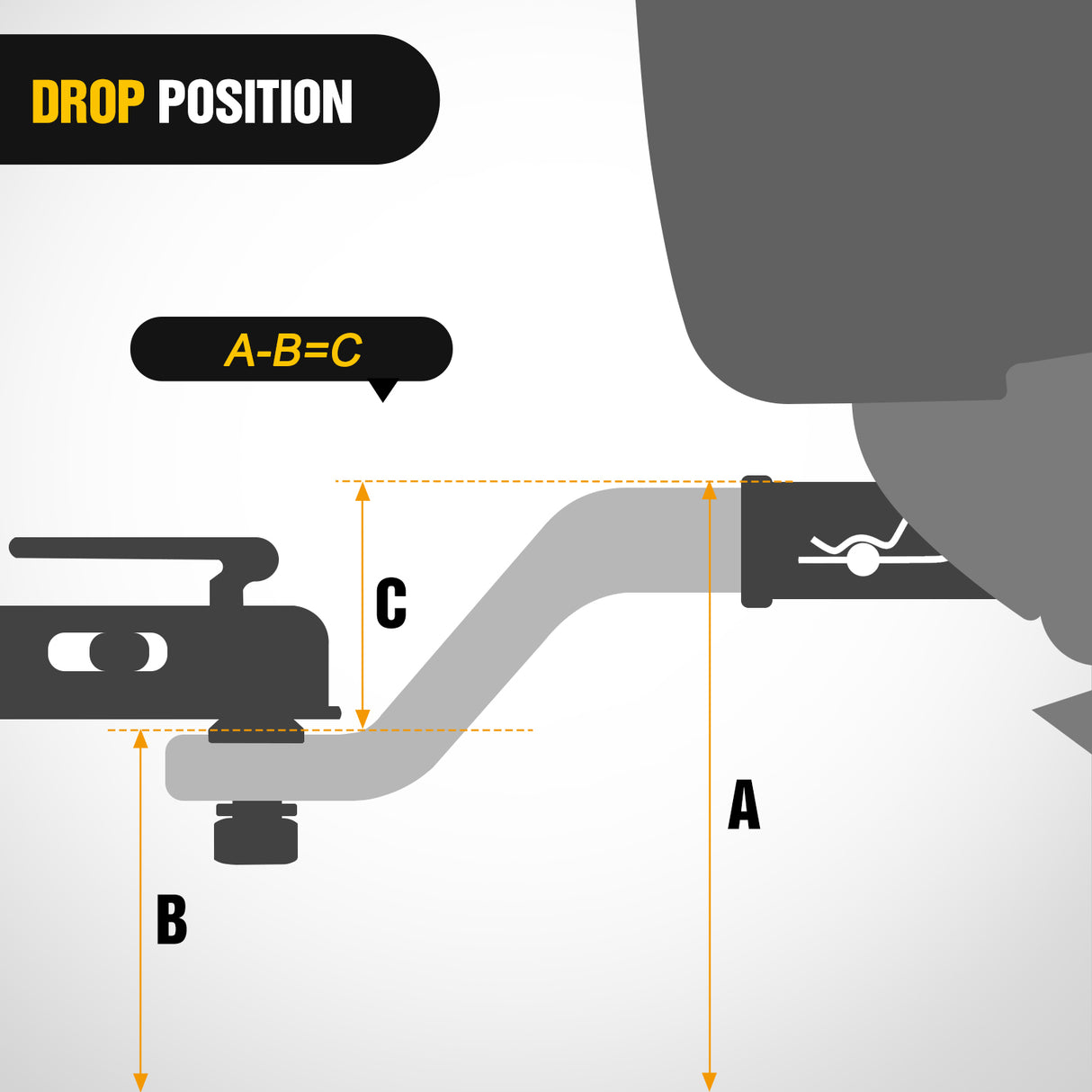 Nilight Forged Trailer Hitch Mount with 2-5/16-Inch Ball Fits 2 Inch Receiver Square 5/8Inch Hitch Pin Clip 15000 lbs 4Inch Drop, 1-1/4Inch Hole, Gloss Black Powder Coat, 2 Years Warranty
