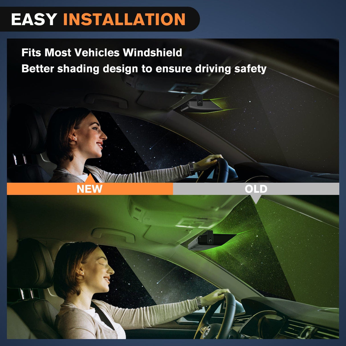 led strobe light 32LED Amber Green Emergency Dash Strobe Lights with Controller Suction Cups