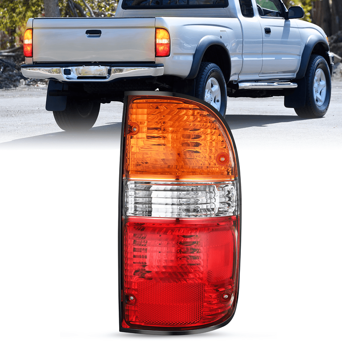 Set Of Pair Black Altezza Style Taillights For 1995-2000 Toyota Tacoma 2WD 4WD E - Foto 12