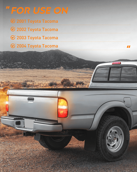 Taillight Assembly 2001 2002 2003 2004 Toyota Tacoma Taillight Assembly Rear Lamp Replacement OE Style Passenger Side